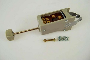 Interruptor alumbrado 2CV Mehari gris (pomo antiguo)